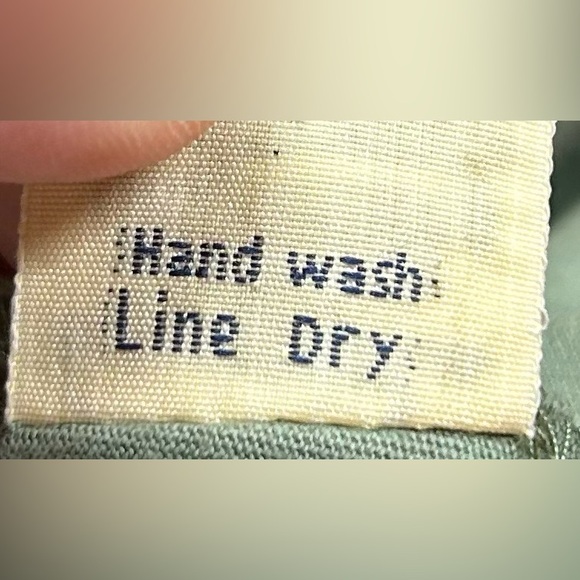 Synergy 100% Organic Cotton Women’s Size L (Small) Green Dress - Picture 5 of 7